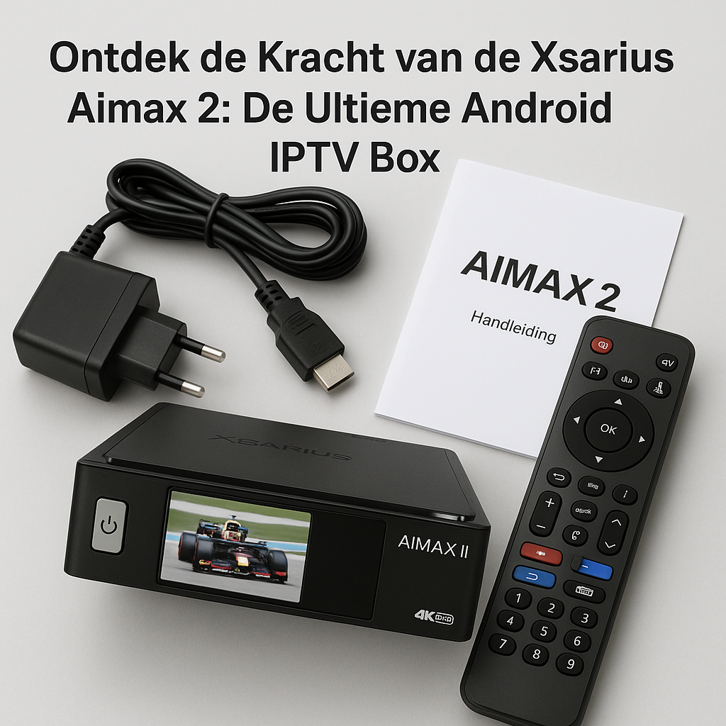 Ontdek de Kracht van de Xsarius Aimax 2: De Ultieme Android IPTV Box