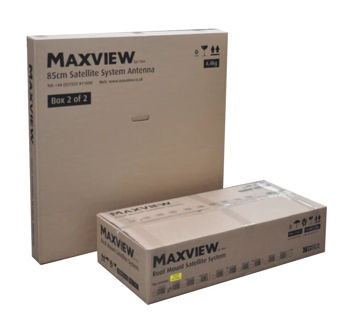Maxview Connect 85cm Twin LNB Twee ontvangers.