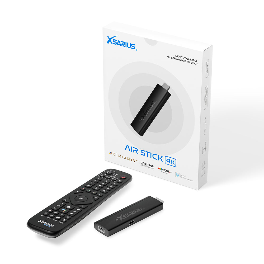 Xsarius AIR TV Stick 4K UHD | Google Assistant