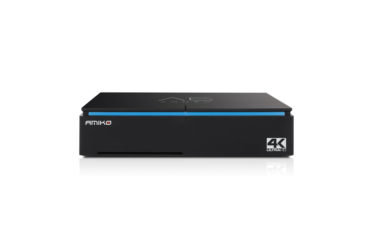 Amiko A6 COMBO - 4K digitale satelliet en T2 terrestrische / kabelontvanger - Android 7.1 OS