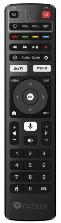 Rebox Android single-tuner 4K satellietontvanger RE-8401UHD S-PVR